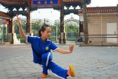 看鹅坡学生的那些武术动作，可以